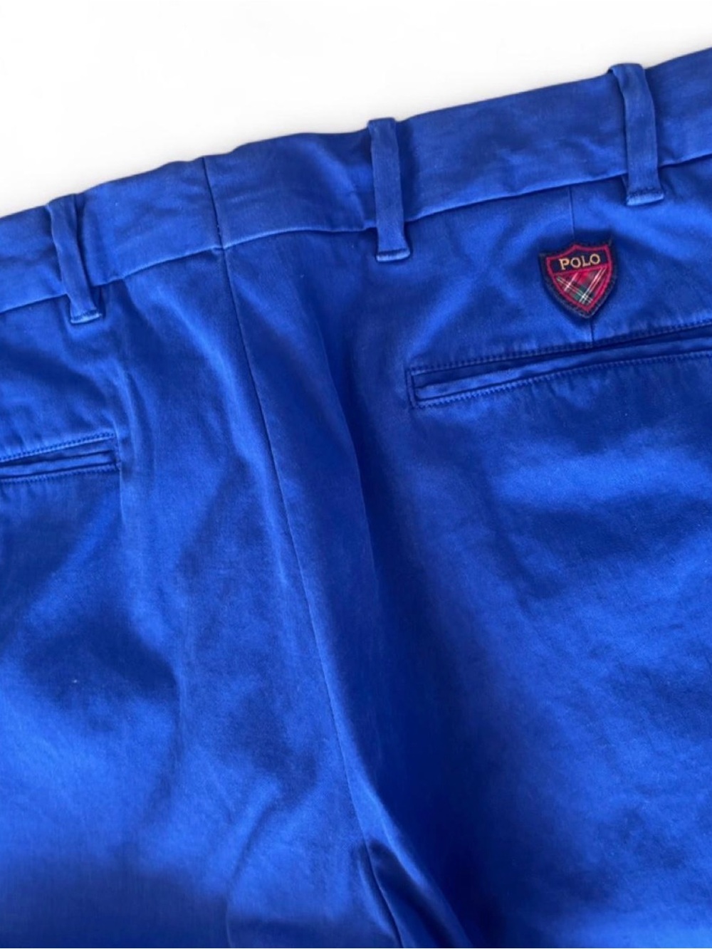 Vintage POLO GOLF RALPH LAUREN blue cotton twill pants 36x34